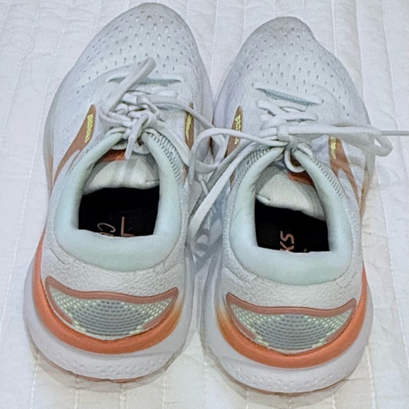 Brooks Women's Ghost 16 Neutral Running Shoes Skylight/Coconut/Sunset Sz 8 - Picture 7 of 10